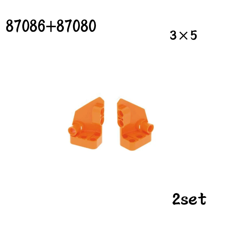 NEW Technical Panel Plate DIY Mechanical Building Blocks MOC Car Parts Brick Toy Gift  24119 62531 64782 11954 18944 18945 24116