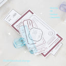 Transparent Candy Color Large Clip Ins Student File Account Hand Account Bill Binder Clip Paperclips Ofeice & School Supplies