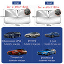 Car Sunshade Windshield Umbrella Front Sun Shade Parasol Foldable Summer Protection Car Seat Heat Insulation Car Accessories