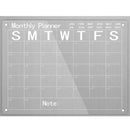 Magnetic Dry Erase Calendar for Fridge - Monthly & Weekly Planner - Reusable Whiteboard - Perfect Kitchen Accessory for Organizi