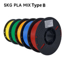 KingRoon 5KG 10KG PLA PETG Filament 1.75mm 3D Printer Plastic No Bubble Spool 3D Printing Materials for 3D Printers