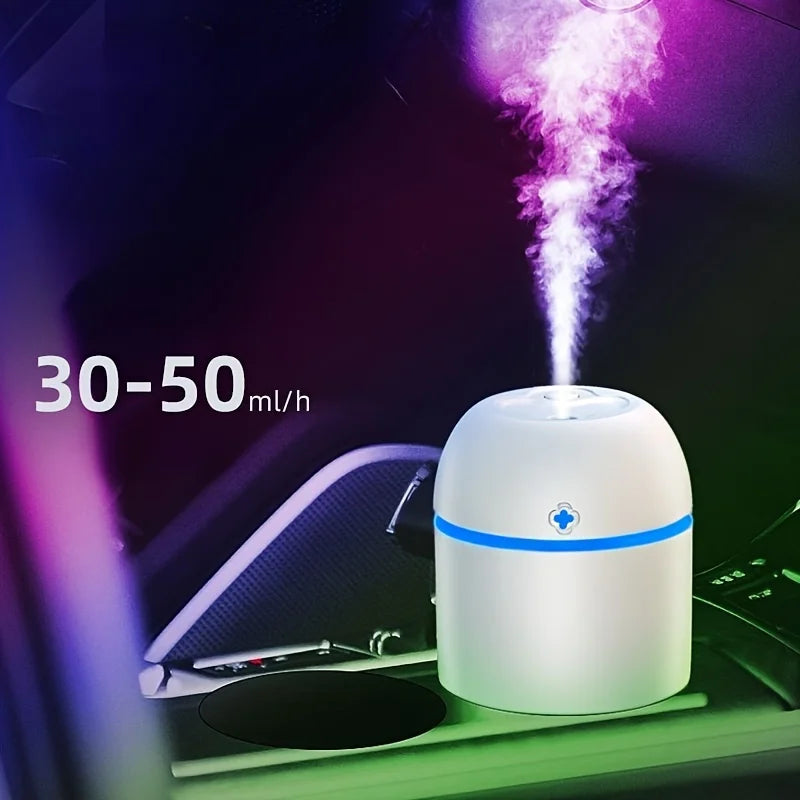 Aromatherapy Machine With USB Humidifier Suitable For Bedroom Office Car Humidifier  Car Atmosphere Aromatherapy Machine 260ML