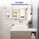 300ML Liquid Air Freshener Dispenser Wall Mounted Automatic Fragrance Perfume Spray Room Toilet Odor Eliminator LCD Programmable