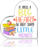 Teacher Appreciation Gifts Teachers Day Teacher gifts Thank You Gifts for Women It Takes a Big Heart to Shape Little Minds