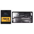 SATA Interface Network Card Adapter For PS2 Playstation 2 Fat Console SATA HDD Sata Socket w/Free McBoot V1.966 FMCB Memory Card