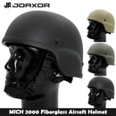 JOAXOR Mich2000 Tactical Helmet Fiberglass Anti-riot Anti-smash Airsoft Helmet Special Combat Training Team Weight 1.3 kg