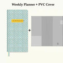 Kinbor 2025 Weekly Planner Week Daily Agenda Journal Notebook Hard Cover Calendar Monthly Schedule To Do List Time Organizer