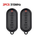 3/2/1PCS 433MHz/315MHz Cloning Duplicator Auto Copy Remote Controller 4 Buttons Replacement Key Fob Universal Garage Gate Opener