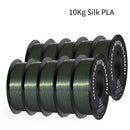 GEEETECH 10Kg 3d Silk PLA Filament 1.75mm Spool Wire For 3D Printer Material,Safety, Vacuum packaging