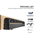 SHEHDS 8x12W RGBW Multicolor LED Bar Beam Moving Head Light With Flight Case Fast Shipping For DJ's Sets Venue Strong Daylight