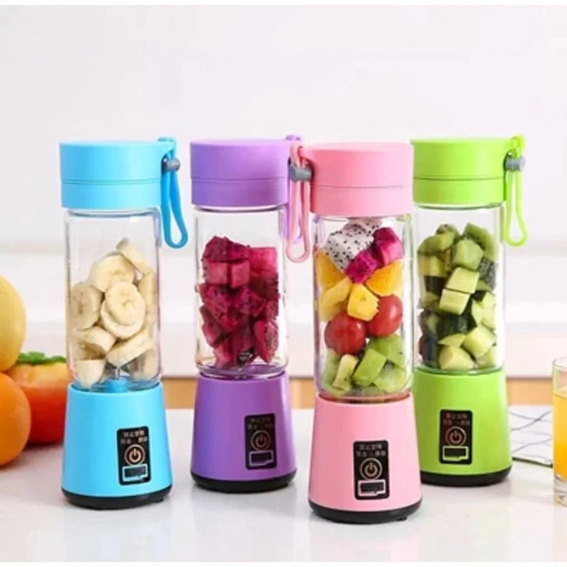 Portable Mini Blender for Shakes and Smoothies Rechargeable USB 380ML Traveling Fruit Juicer Cup Hand Fruit Blender Juicing Cup