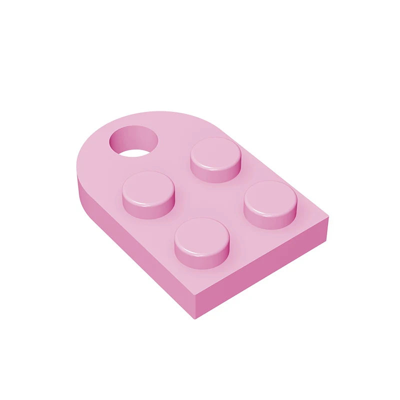 3176 Plate Modified 2 x 3 with Hole Bricks Collections Bulk Modular GBC Toys For Technical MOC Buildings Blocks Compatible