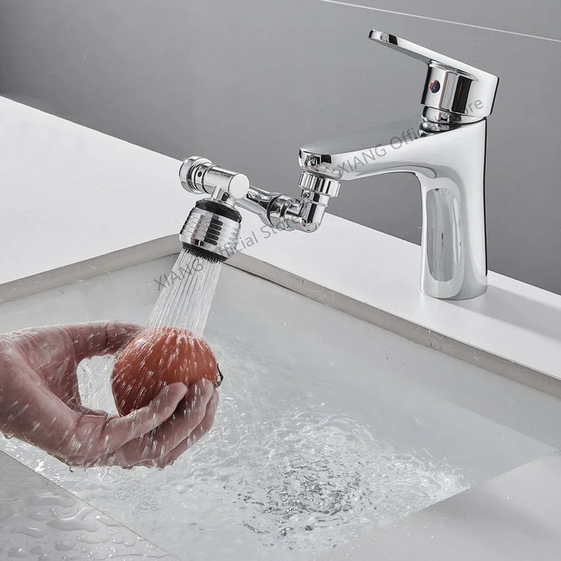 2024 New 1080° Rotatable Faucet Extender Spray Head Anti Splash Filter Kitchen Bathroom Faucets Water Saving Nozzle Sprayer
