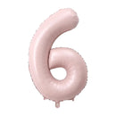 32/40inch Light Pink Blue number balloons Foil Balloon Birthday Balloons Party Baloon 0 1 2 3 4 5 6 7 8 9 globos Balls