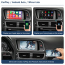 Road Top Wireless CarPlay Android Auto for Audi A4 A5 Q5 B9 2009-2017, with AirPlay Mirror Link Car Play Functions