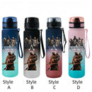 Assassins Game Creed 650ml Large Capacity Water Bottle Outdoor Sports and Game Peripheral Water Cup Plastic Frosted Cups