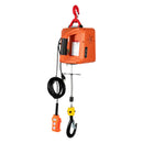 1100 lbs 3-in-1 Electric Hoist Winch 110V 1500W Portable Lifting Machine Wireless Remote Control Electric Hoist