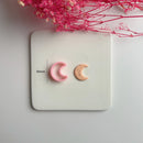 3Pcs/Set Different Sizes Moon Shape Polymer Clay Cutter Cutting Molds For Pendant Earrings Jewelry Decoration Making Hand Tools