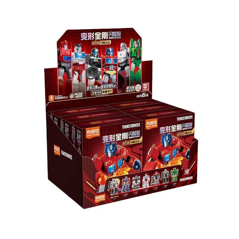 Blokees Transformation Optimus Prime Limited Edition Building Blocks Action Figure Deformed Robot Alloy Anime Model Kids Toys