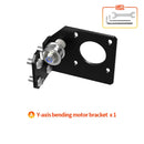 3D Printer Parts Y/X Axis Motor Mount Bracket Right/ Left X/Z-Axis Front/Back Motor Mount Plate X/Y Tensioner For CR-10 Ender-3