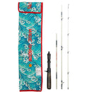 1.5M FUJI Trout Fishing Rod Glass Fibre Squishy CASTING Fishing Rod Top Outdoor Gear with Solid Wood Handles