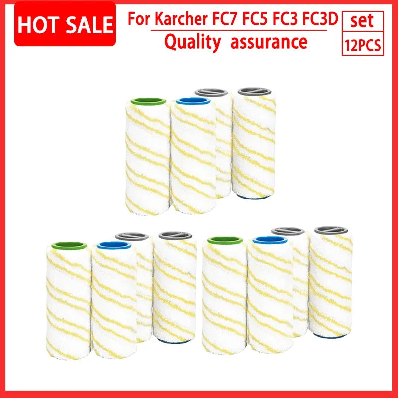 For Karcher FC5 FC7 FC3 FC3D Electric Floor Roller Brush Cleaner Accessories Robot vacuum cleaner Replacement Parts