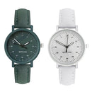 Simulated Watch Leather Strap Korean Watch Fashion Simple Style Quartz Wristwatch Lady Watch Women's Wristwatch