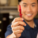 1 Pair Bicycle Valve CNC Aluminum 40/44mm Road Bike Tubeless Tire Valve Value Core Remover Tool with Caps for Road Tubeless Tire