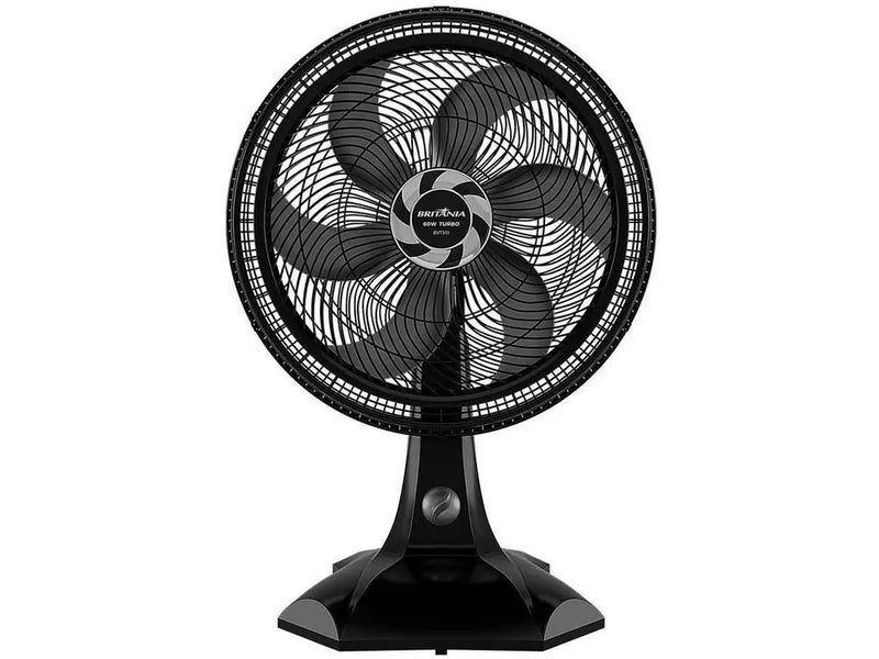 Table Fan Britannia BVT301 30cm 6 Speeds 3 Speeds Black-220V