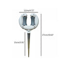 Garden Hose Guide Nail Water Pipe Positioning Holding Smooth Roller Pointed Head Outdoor Yard Garden Irrigation Tool