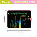 12/15/20Inch LCD Drawing Board Writing Tablet Digit Magic Blackboard Art Tools Painting Learning & Education Toys for Kids Gifts