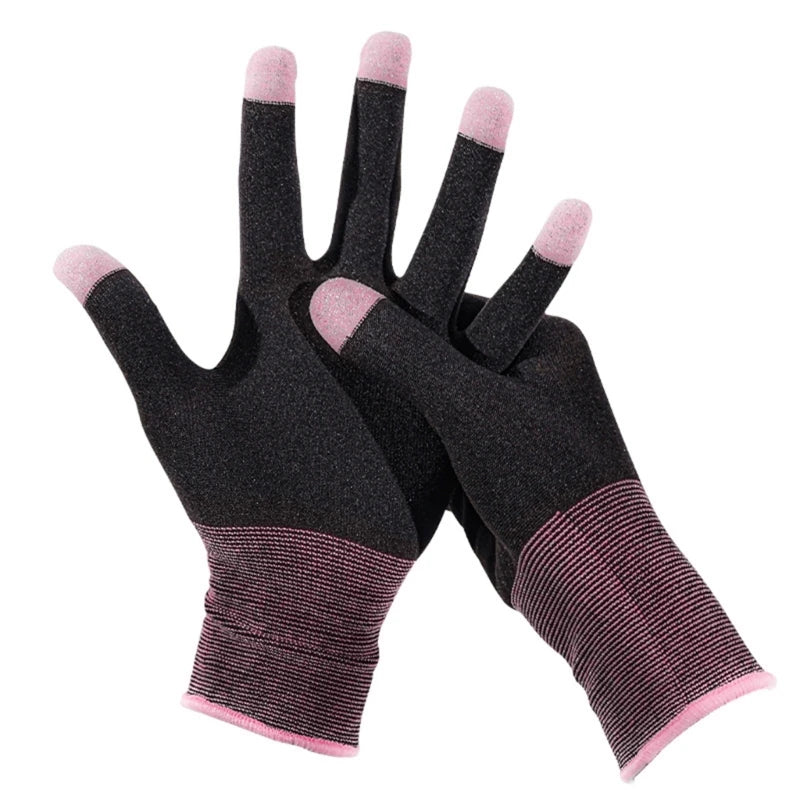2pcs Mobile Game Gaming Gloves For Gamer Sweatproof Anti-slip Touch Screen Finger Sleeve Breathable Mobile Gaming Gloves