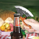 Forged Meat Cleaver Kitchen Chef Knife Fishing Boning Fruit Cutting Knife BBQ Butcher Portable Utility Viking Knife Can Opener