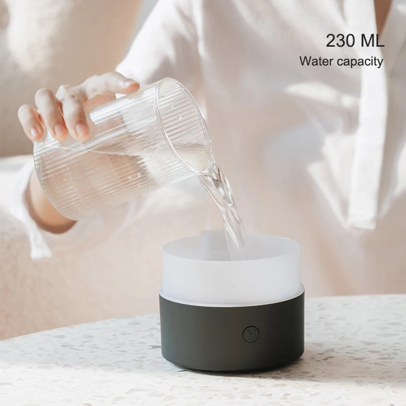 Xiaomi Humidifier Aromatherapy Diffuser Electric Ultrasonic Essential Oil Air Humidifier 2 Modes Mist Maker With Night Light