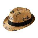 Straw Sun Hat Mens Womens Casual Breathable Cowboy Wide Brim Jazz Hat Sun Protection Fashion Beach Caps Summer
