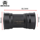 MEROCA BB386 Press Fit Bicycle Bottom Bracket Install Tool Steel Ceramic Bearing 24 30mm MTB Road Bike BB DUB For GXP Crankset