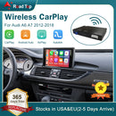 Wireless CarPlay Android Auto Interface for Audi A6 A7 2012-2018, with Mirror Link AirPlay Car Play Functions