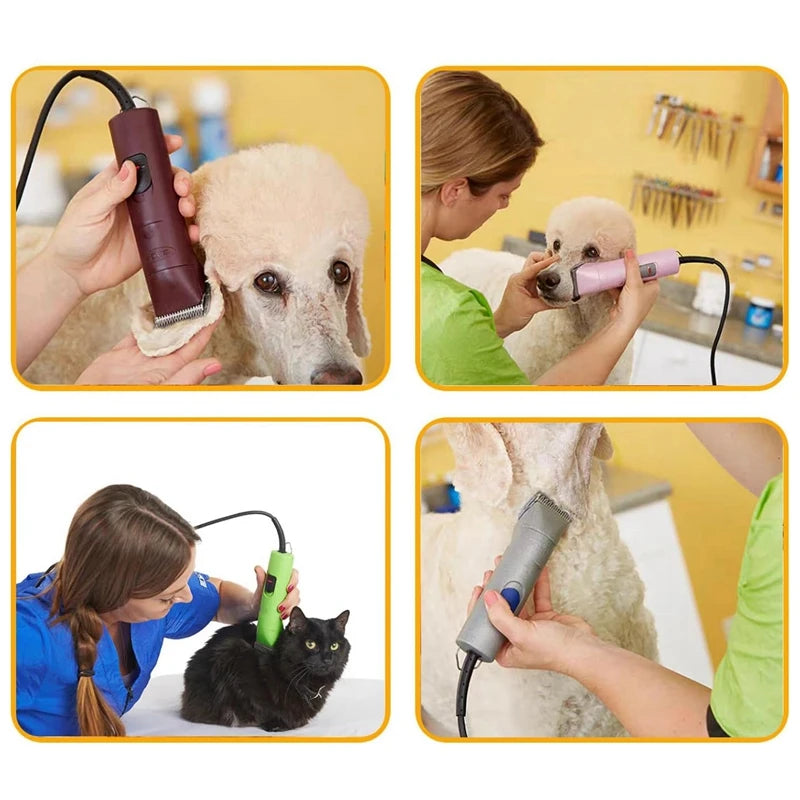 Pet Dog Cat Horse Grooming Clipper Detachable Ceramic Blade For most Andis,Oster A5 & 76,Wahl KM10 Series animals Clippers