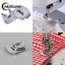 Hot Sale 1Pcs Sliver Rolled Hem Curling Presser Foot For Sewing Machine Singer Janome Sewing Accessories Presser Foot Pfaff