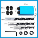 Woodworking Oblique Hole Drilling Locator Jig For Drilling 15 Degree Angle Drill Guide Set Furniture Jig Joinery Carpentry Tools