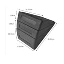 Adjustable Foam Calf Stretchers Incline Slant Board Squat Wedge Block For Fasciitis Physical Therapy Equipment