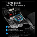 T25 FM Transmitter Car Bluetooth-compatible 5.0 Audio Receiver MP3 Player Dual USB Fast Charging Handsfree Wireless Car Charger