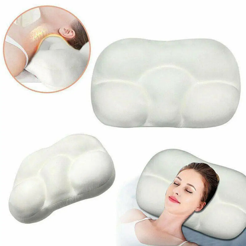 3D Cloud Pillow Egg Pillow Case Neck Pillow Multifunctional All-round Orthopedic Neck Pillow For Sleeping Pain Release Cushion