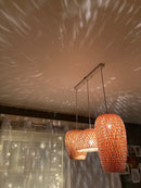 Chinese Hand Knitted Bamboo Pendant Lights Weaving Hanging Lamp Garden Restaurant Home Decor Lighting Fixtures