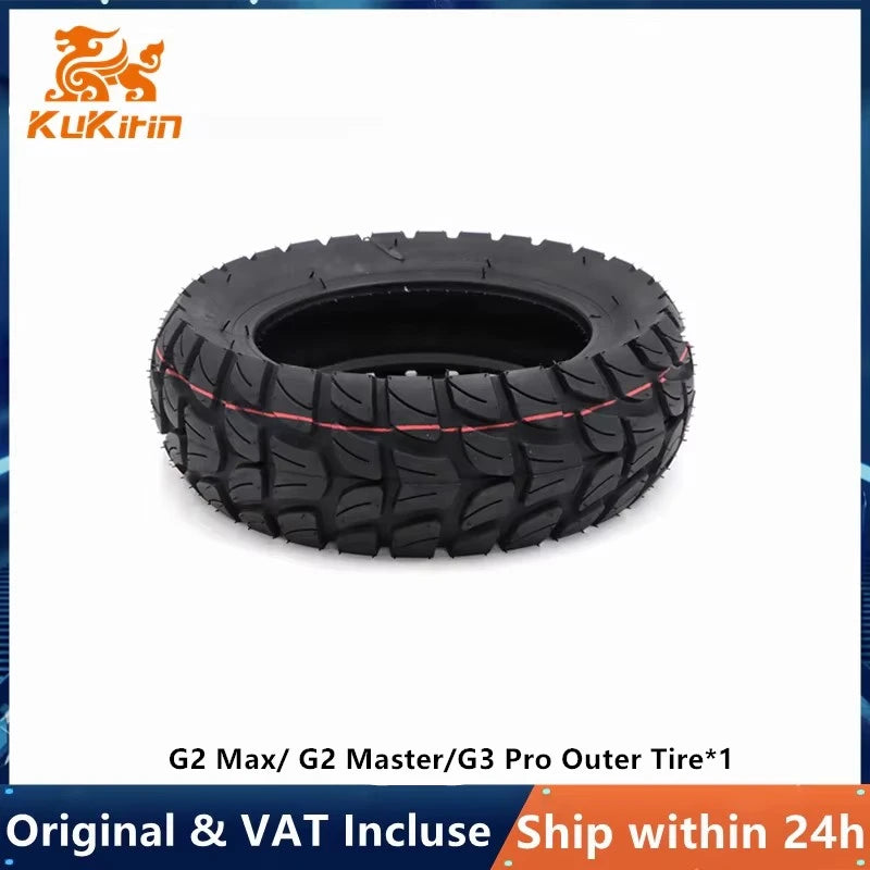 Original Tire for KuKirin G2 Max/G2 Master/G3 Pro Electric Scooter 255x80 Outer Tyre 10×2.5 Inner Tube Kickscooter Accessories