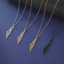 My Shape Palestine Map Pendant Necklaces for Women Men Stainless Steel Hollow Map Necklace Choker Chain Male Jewelry Wholesale