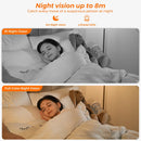 4MP Wireless PTZ Cameras 2.8 Inch IPS Screen Video Calling Smart Wifi Camera Indoor Baby Monitor Auto Tracking CCTV Camera ICSEE