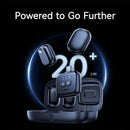 Ulanzi A30 Tiny Mic Wireless Lavalier Microphone for livestream Outdoor Vlog for Smartphone Android iPhone 16 15 14 DSLR Camera