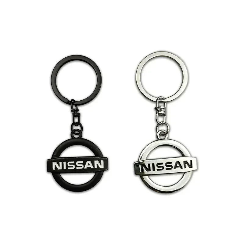 Car Key Buckle Keychain Pendent Keyrings for Nissan Logo Nismo Qashqai J11 J10 X-Trail T31 Kicks Navara Juke Leaf Micra Styling