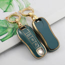 TPU Car Remote Key Case Cover Shell Fob for Porsche Panamera Carman Macan Bobst Cayenne 911 970 981 991 996 92A 2017 Key Bags